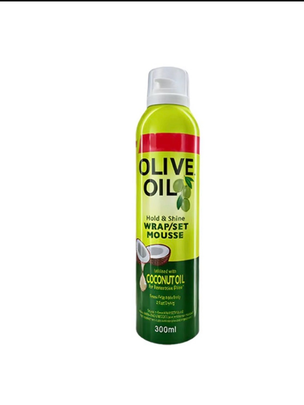 Hold & Shine Wrap/Set Mousse - Green